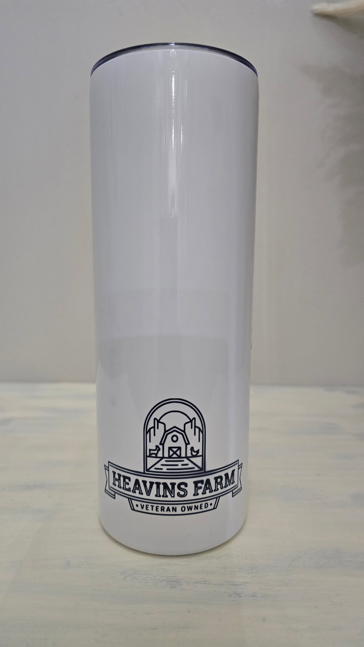 20oz Tumbler- "Fluent in Fowl Language"- (Floral Design)