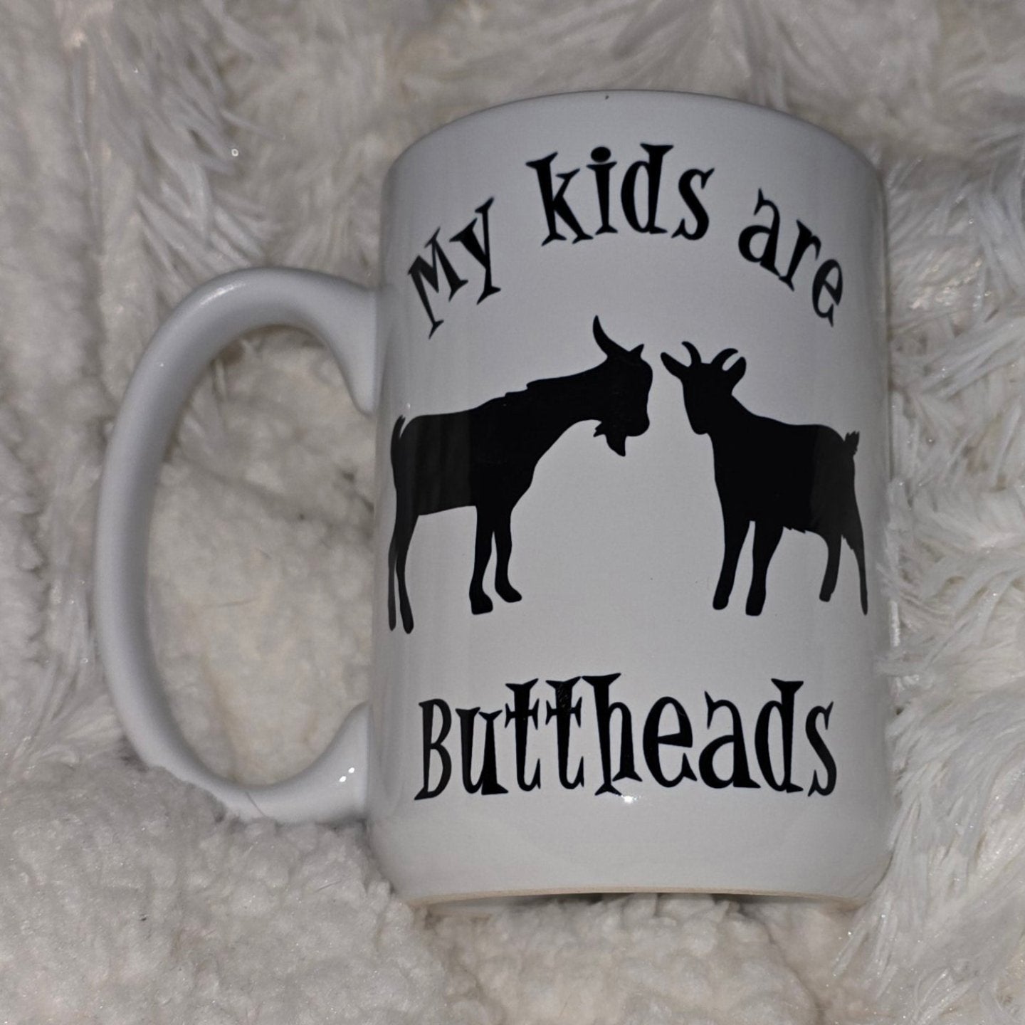 15oz Coffee Mug- "My Kids are Buttheads"